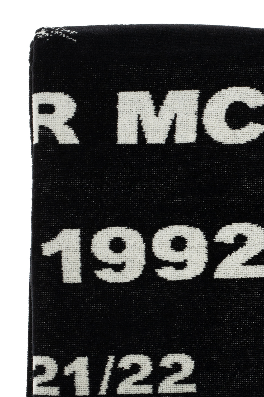 Alexander McQueen Bath towel with logo